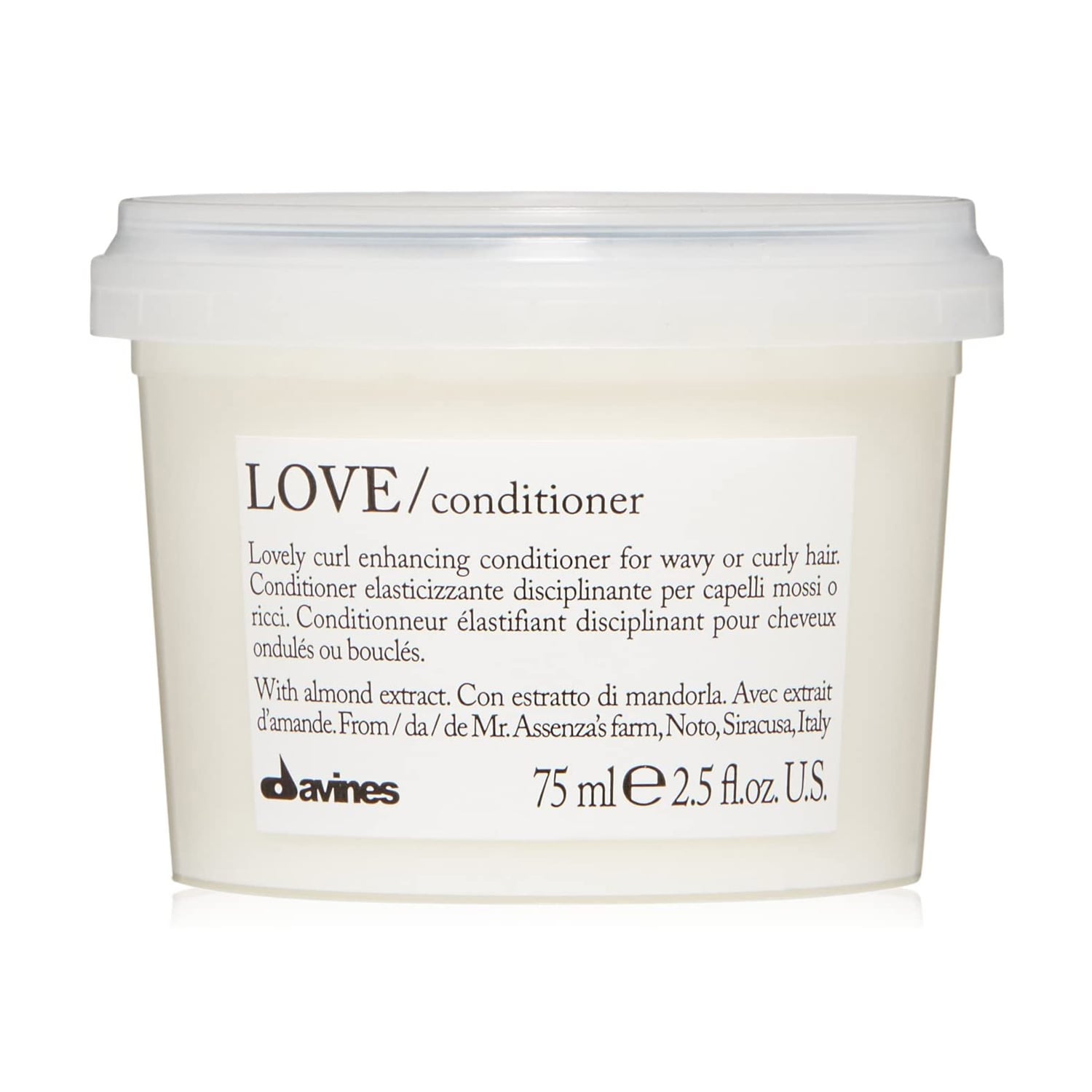 Кондиціонер Davines Love Curl Conditioner для посилення завитка волосся, 75 мл